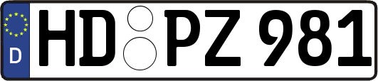 HD-PZ981