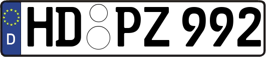 HD-PZ992