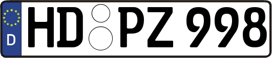 HD-PZ998