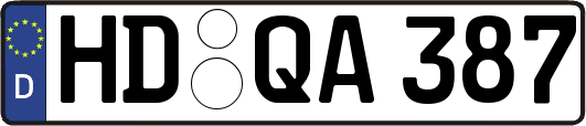 HD-QA387