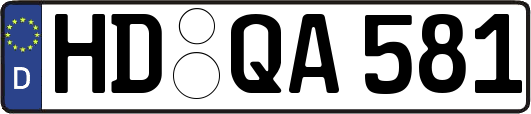 HD-QA581