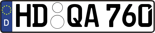 HD-QA760