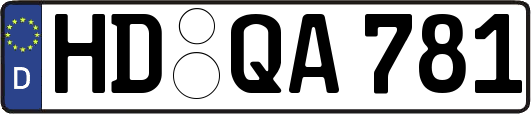 HD-QA781