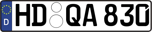 HD-QA830