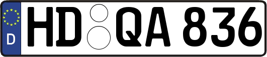 HD-QA836