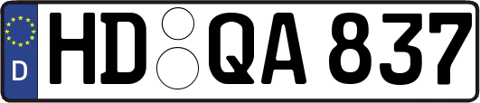 HD-QA837