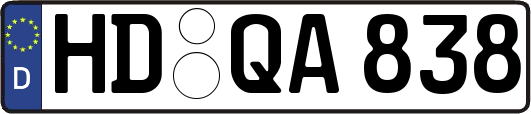 HD-QA838