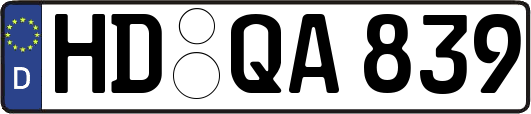 HD-QA839