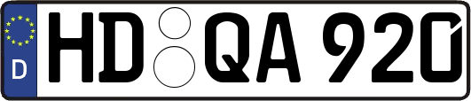 HD-QA920