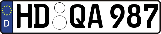 HD-QA987