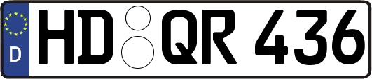 HD-QR436