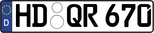 HD-QR670