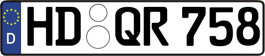 HD-QR758