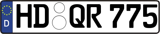 HD-QR775