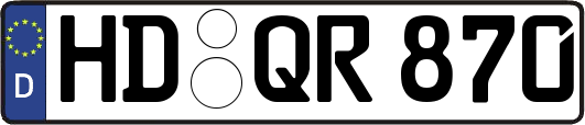 HD-QR870