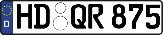 HD-QR875
