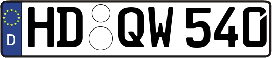 HD-QW540