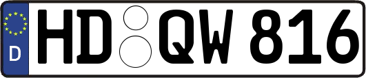 HD-QW816