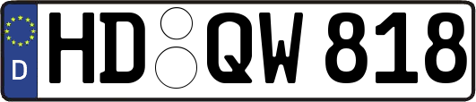 HD-QW818