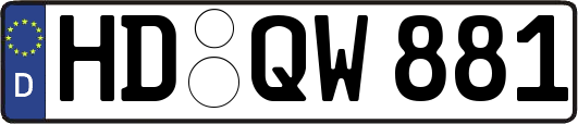HD-QW881