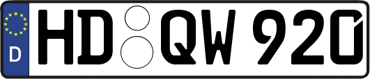 HD-QW920