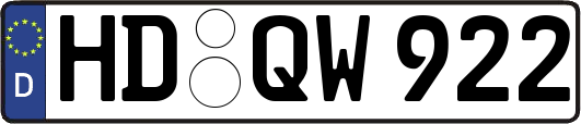 HD-QW922