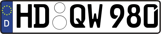 HD-QW980
