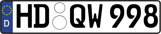 HD-QW998