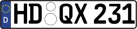 HD-QX231