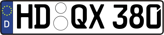 HD-QX380
