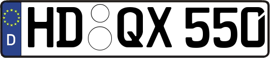 HD-QX550