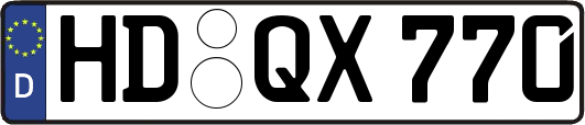 HD-QX770