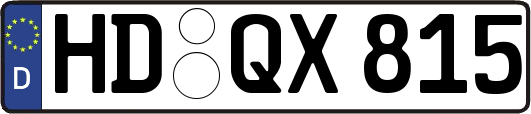HD-QX815