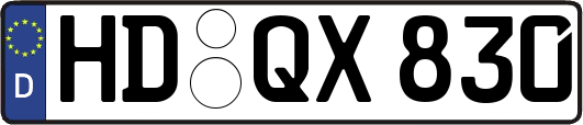 HD-QX830