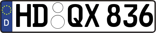 HD-QX836