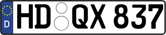 HD-QX837