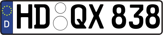 HD-QX838