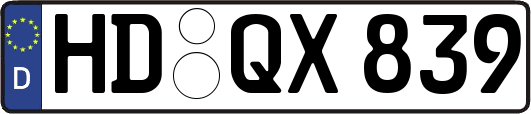 HD-QX839