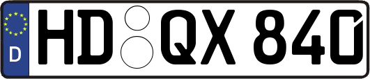 HD-QX840