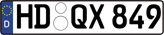 HD-QX849