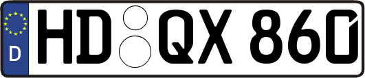 HD-QX860