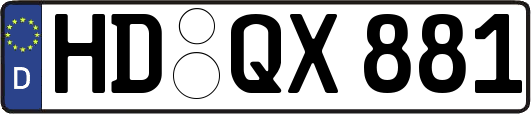 HD-QX881