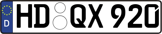 HD-QX920