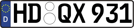 HD-QX931