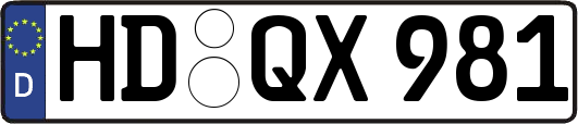 HD-QX981