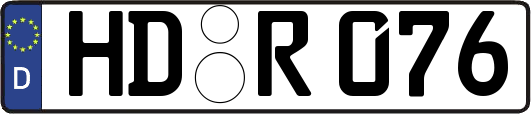 HD-R076