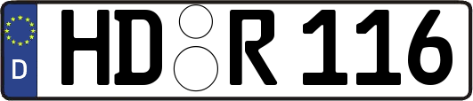 HD-R116