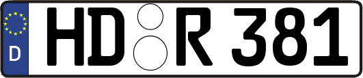 HD-R381