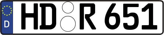 HD-R651