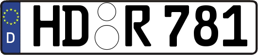 HD-R781